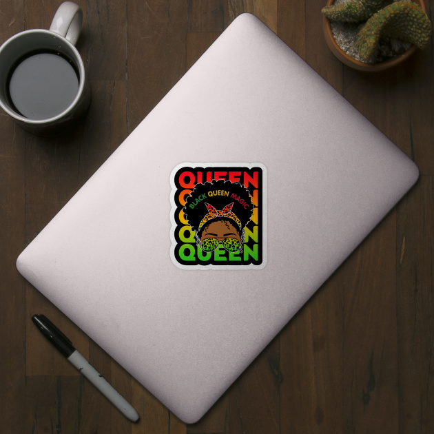 Black Queen Magic, Black Girl Magic, Black Queen, Black Women by UrbanLifeApparel